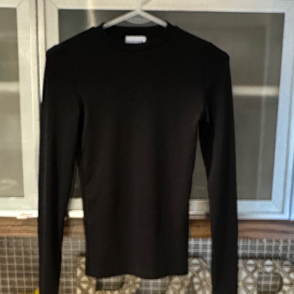SNDYS Lounge Katya Sheer top, black, M